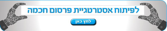 פיתוח אסטרגיית פרסום חכמה